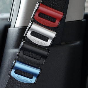 2pcs Universal Car Seat Belts Clips Safety Adjustable Auto Stopper Buckle Plastic Clip 4 Colors Interior Accessories Car Safety