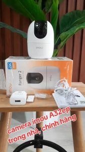 Camera wifi Imou A32EP 3.0MP xoay 360 lắp trong nhà chính hãng bh 2 năm