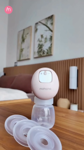 Momama® Layease Wearable Breast Pump | Lie Down Hands-Free & Quiet 4 Modes 9 Levels 4 Sizes Included | Pam Susu Sambil Baring