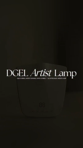 [Vainpot-SG] DGEL Artist Lamp 54W LED Light Nail Lamp with Red Light Therapy for White Tanning and Spot Curing