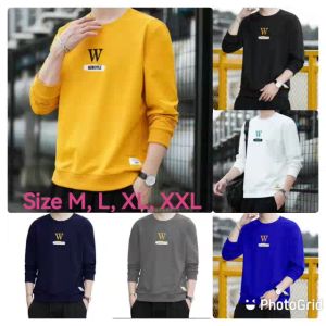 Promo Sweater Keren Kaos Pria Distro Werner Crewneck Cowok Trendy Sweatshirt Elegan Sweter Kekinian