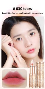 Floral Jelly Changing Color Lipstick Long-lasting Moisturizing Non-stick Cup Waterproof Pregnancy Friendly Womens Lipstick