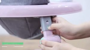 FLYBB Baby Walker Lipat Ringan Ringan yang Dapat Disesuaikan Keamanan boys&girls
