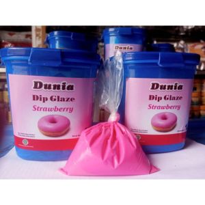 Selai Dunia Glaze Repack 200gram plastik selai untuk minuman topping donat cake kue roti