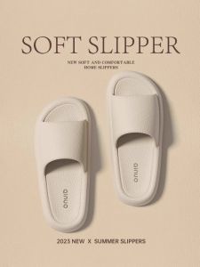 Dép Đi Trong Nhà Mùa Hè Chống Trượt EVA Cho Phụ Nữ Mang Thai Đế Mềm Im Lặng Khi Đi Bơi Thoáng Khí Phong Cách Mới 2025