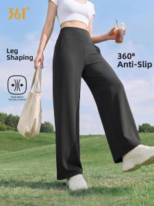361° | Summer Light Loose Wide-leg Trousers 9/10-length Straight