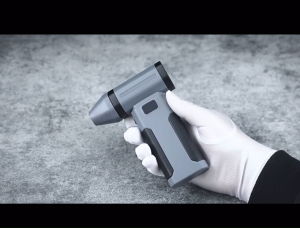 พัดลมมือถือ พัดลมเทอร์โบเจ็ท รุ่น X8 เครื่องเป่าลมไร้สายพร้อมไฟฉาย ปรับความเร็ว5ระดับ 6000mah การจำกัดฝุ่น ความเร็วรอบ10000RPM