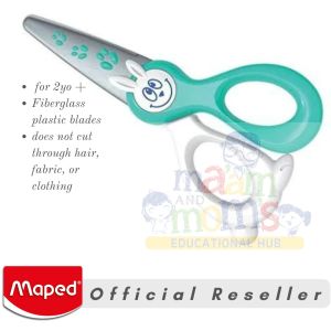 MAPED Kidcut scissors 12cm 4"3/4 / GUNTING / toddler scissors / Safe scissors for kids