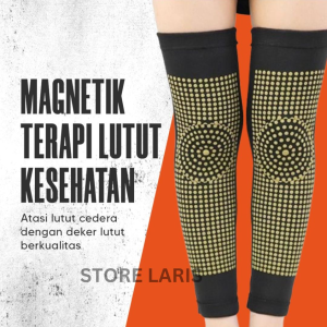 Deker Terapi Lutut Magnetik Pemanas Self Heating Totol Lutut Penghilang Nyeri 2Pcs