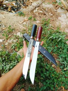 Pisau sembelih kambing tertajam khas banten Miror polish