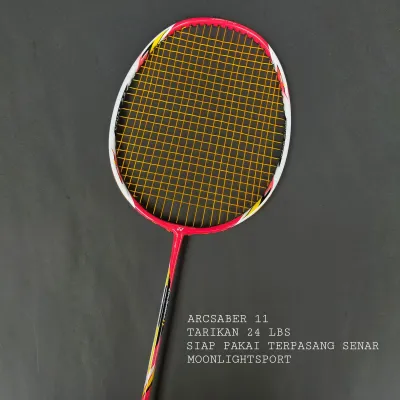 Raket Badminton Yonex Voltric Z-Force Terpasang Senar Gratis Tas Dan Grip Full Set