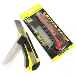 Fu billion 4in1 utility knife blade cutter carpet cutter Tool Utility Knife Art Designer Luxury Metal Wallpaper Storage 3 Piece Blade Paper Cut Cutting