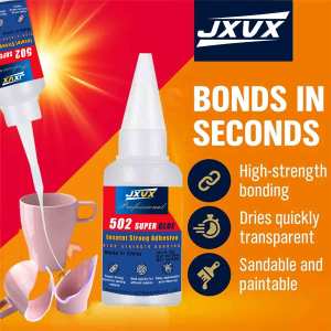 502Super Adhesive Multi functional Adhesive used for metal plastic daily maintenance DIY and small-scale process repairs20g