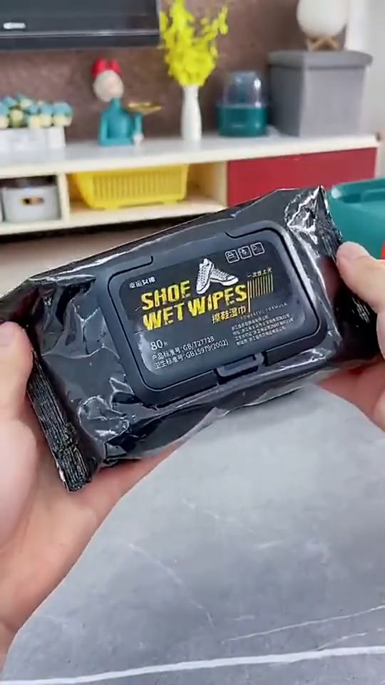 [80pcs] shoe wipes Shoe Cleaning Wet Tissue Quick Wipes Sneakers Care Shoes cleaning Solution 一次性擦鞋湿巾
