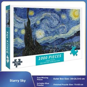 1000 Piece Jigsaw Puzzle High Difficulty Adult Version Educational Toys for Boys And Girls Stress Relief Map Theme Chinese Trend