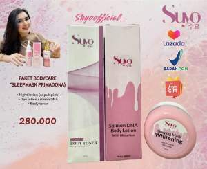 SUYO PAKET BODYCARE/LOTION PEMUTIH/SUYO PEMUTIH BADAN