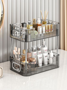 WEIAI | Cosmetic Storage Box for Desk and Bathroom Luxury Makeup Organizer