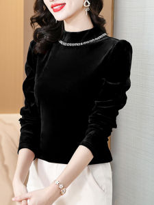 Elegant And Stylish Velvet Blouse