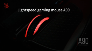 A4TECH BLOODY A90 Gaming Mouse  Core 34 has been activated 6200CPI Metal X Glide Armor Boot 8 Macro Buttons 1000 Hz Optical Engine