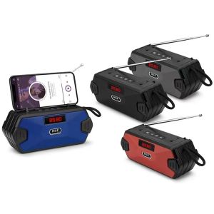 ESSGOO FM Radio Subwoofer Digital Portable Wireless Bluetooth Speaker Bass USB MP3 With AUX TF-FM Radio