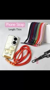 JCD | 1PC Đa Năng Có Thể Điều Chỉnh Nylon Điện Thoại Di Động Dây Buộc Thời Trang & Thông Thường Đeo Cổ Chống Trộm Bền Chắc Chắn 75CM