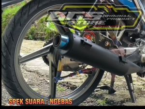 Knalpot TSUKIGI Standar Racing untuk Motor Jupiter Z & Vega