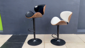 Vento Curve Bar Stool  / Modern Comfort Swivel Counter Stool - FRM1139