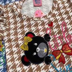 Miss Mini 2270 Dress Terusan Daster Gaun Anak Perempuan Cewek Pakaian Fashion 1 2 3 4 5 6 7 Tahun