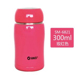 Thermos Cup Womens Portable Mini Big Belly Cup Cute Childrens Couple Stainless Steel Student Water Cup Clear Water Thermos Bottle
