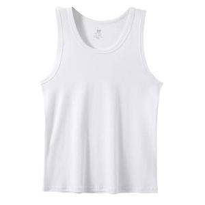 MiiOW | Pure Cotton Mens Tank Top Loose Fit Sleeveless Fitness Summer Shirt Casual Comfortable Breathable Sweatshirt For Men