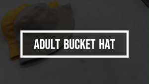 Digiprints PH Reversible Bucket Hat for Adults - Casual Sun Protection Headwear in Multiple Colors