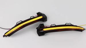 Dynamic LED Turn Signal Lights Rearview Mirror Indicator Blinker Repeater for Audi A6 C7 C7.5 RS6 S6 4G 2012-2018