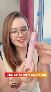 Bàn chải điện Oral Perfect smile BH-125bàn chải xoay công nghệ Mỹ sạc đế từ tính bản giới hạn 2024 Đồ Gia Dụng Thế Hệ Mới