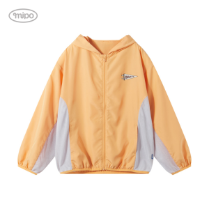 Mipo Childrens Lightweight Jacket UPF50+ Summer Sun Protection Outdoor Sports Coat for Boys And Girls Casual Zipper Design