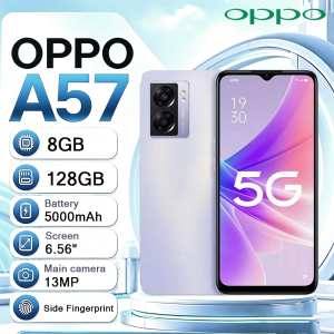 OPPO | 2026 NEW OPPO A57 5G 6.56" 90Hz Screen Large Storage Smartphone 8+128GB 13MP AI Camera 5000mAh Big Battery Type-C Dual SIM Phone