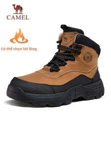 CAMEL | Giày Đi Bộ Núi Đế Dày Ấm Áp Chống Va Đập Mềm cho Nam