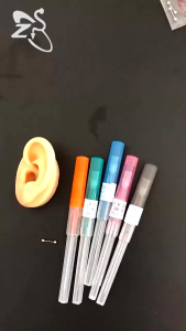 5-20 cái/lốc 20g/18g/16G/14g/12g dùng một lần cong bụng piercings Kit Xỏ Khuyên công cụ tai mũi lưỡi lông mày piercings công cụ