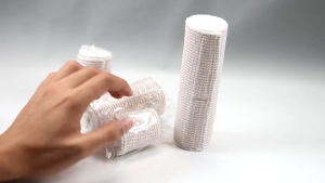 4.5M Elastic Compression Bandage Wrap/Honeycomb Breathable Cotton For Ankle Injury Recovery Sports