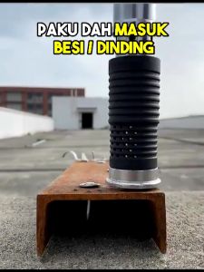 IFONSEN Steel Nails Gun Rivet Gun Tufting Gun Concrete Rivet Tool 30pcs Nails Steel Wall Anchor Wire Slotting Device Nail