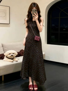 SUSIEYUAN | Spaghetti Strap Polka Dot Summer Dress New