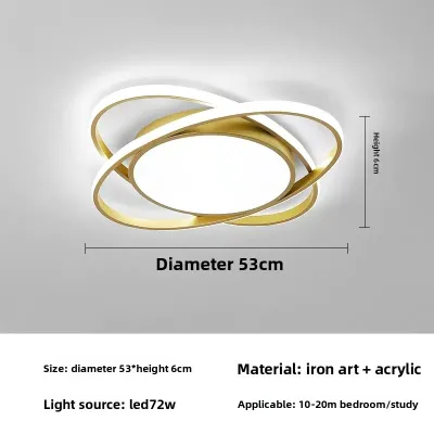 HONGJI | Remote Control Modern Simple LED Ceiling Light