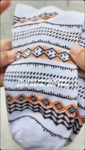 Kaos Kaki Pendek Semata Kaki Oldschool Motif Tribel