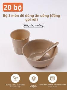 Bộ Dụng Cụ Ăn Một Lần Chất Lượng Cao 3/4 Món