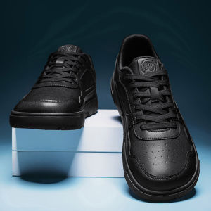 Dsinwin | Wide Fit Mens Leather Sneakers