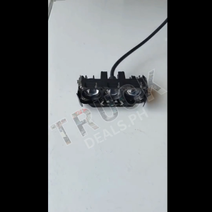 LED Mini Driving 3 Lens Spotlight Fog Light for Motorcycles Cars and Trucks Dual Color