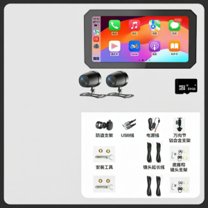 YESMAX | Camera Hành Trình Mô Tô Thông Minh Đôi Kiểm Tra Áp Suất Lốp