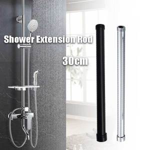 Shower Extension Rod 3/4 Inch Stainless Steel Shower Head Extension Pipe - 30CM