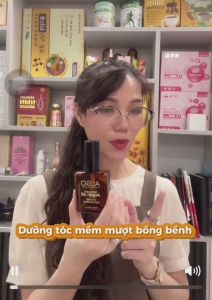 Serum Algo Tinh Dầu Algo Moroccan Argan oil 50ml xử lý tóc hư tổn : dưỡng ẩm tóc khô xoăn hư tổn giúp tóc mềm mượt tạo nếp tóc xoăn