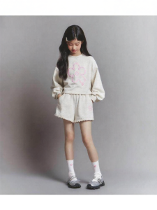 LOVESASAKIDS | Floral Embroidered Versatile Shorts