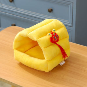 Thickened Cotton Nest for Hamsters Squirrels Guinea Pigs Winter Warm Hideaway Pet Supplies Small Animal Bedding Accessories